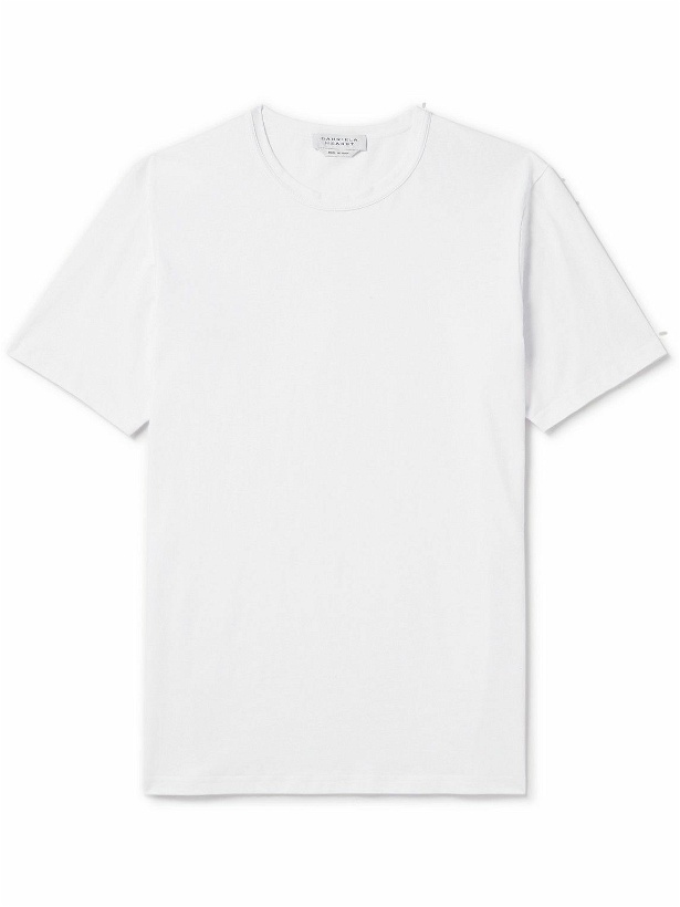 Photo: Gabriela Hearst - Bandeira Cotton-Jersey T-Shirt - White