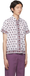 Bode White Daisy Shirt