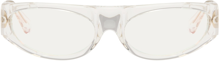 Photo: Casablanca Transparent Crystal Sport Sunglasses