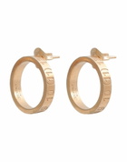 Maison Margiela Womens Earrings in Gold