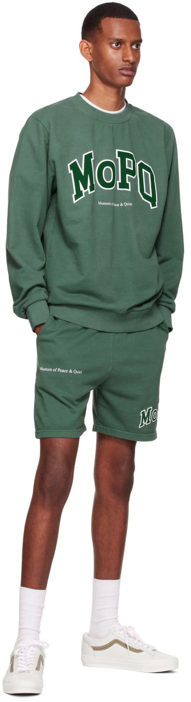 Museum of Peace & Quiet Green Cotton Sweatshirt