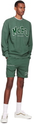 Museum of Peace & Quiet Green Cotton Sweatshirt