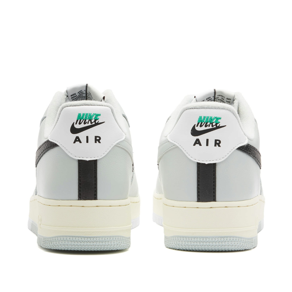 Nike Men's Air Force 1 '07 LV8 RMX Sneakers in Light Silver/Black Nike