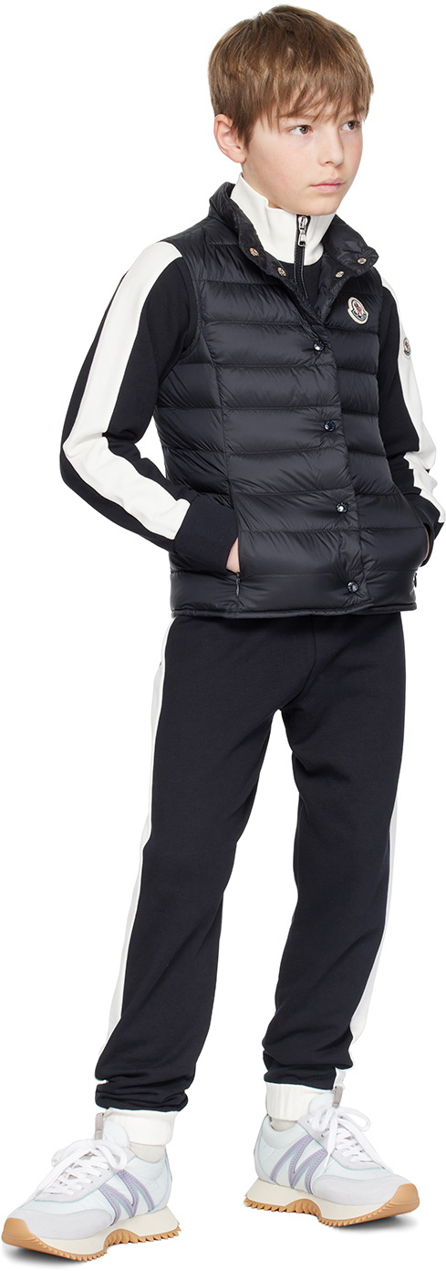 Moncler Enfant Kids Navy Liane Down Vest