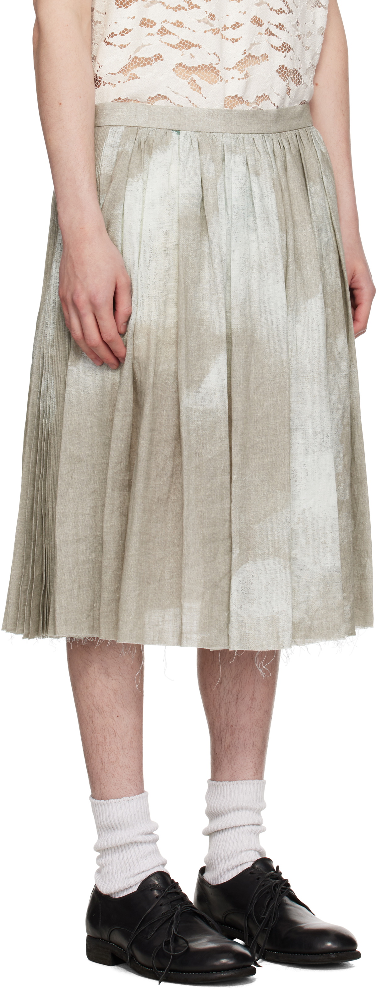 UNDERCOVER Beige UC1E4604-2 Skirt