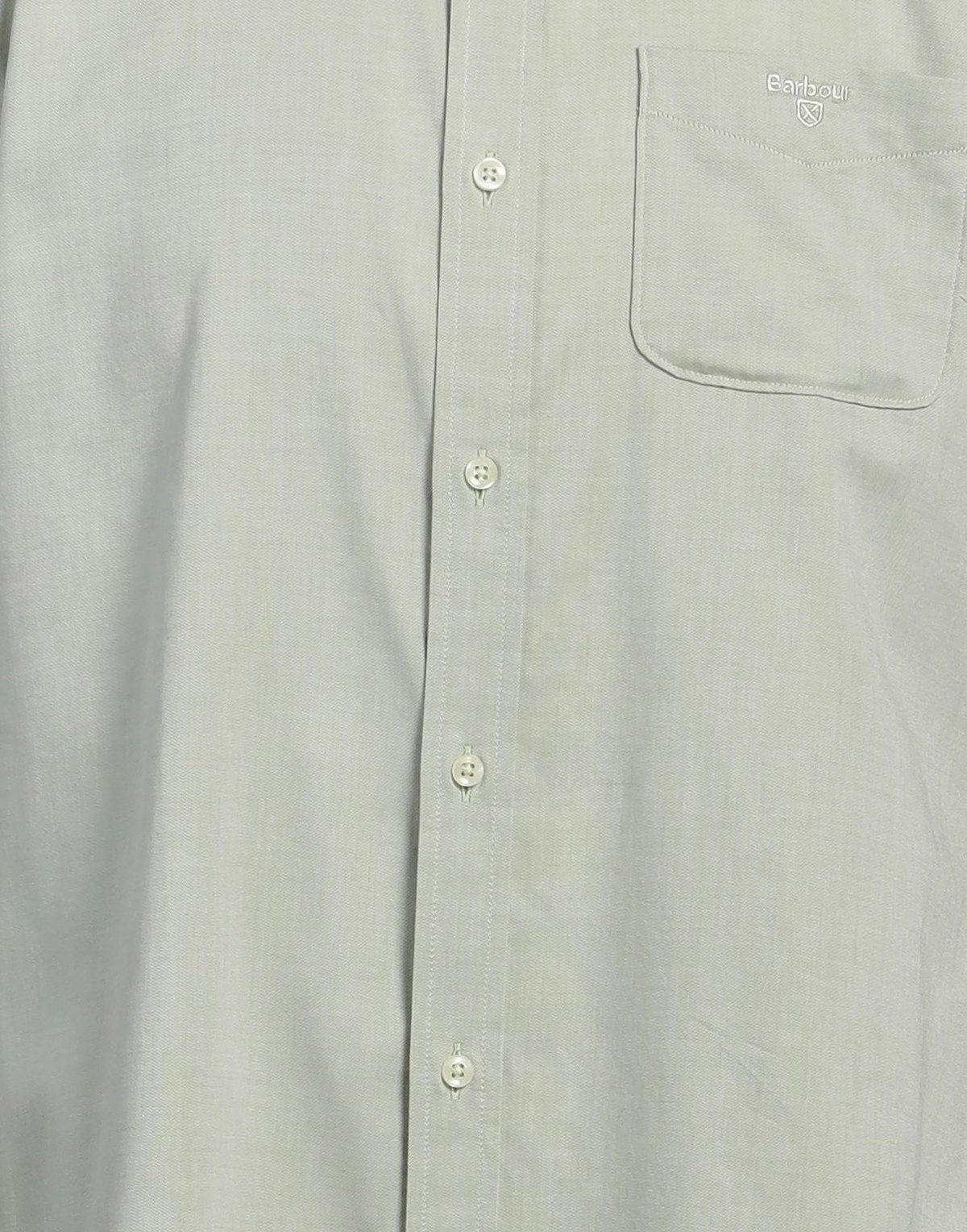 Barbour Mens Shirt in Sage green