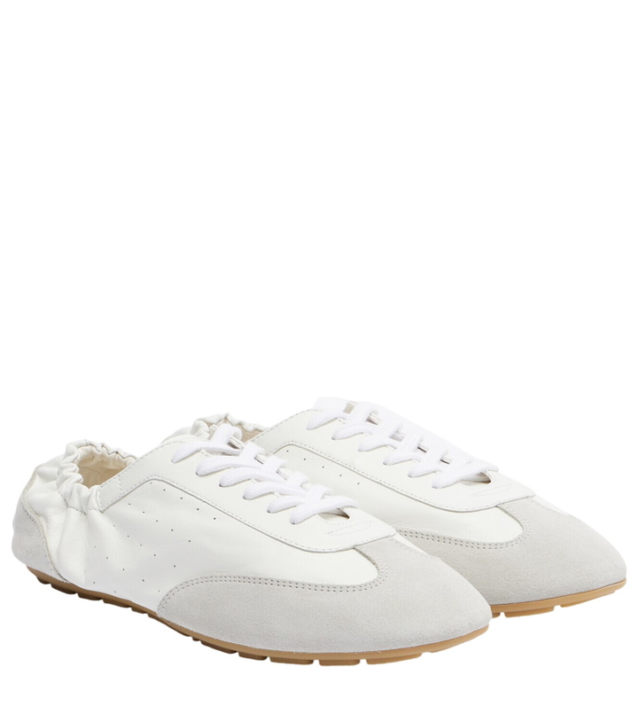 Photo: Saint Laurent Lewis leather and suede sneakers