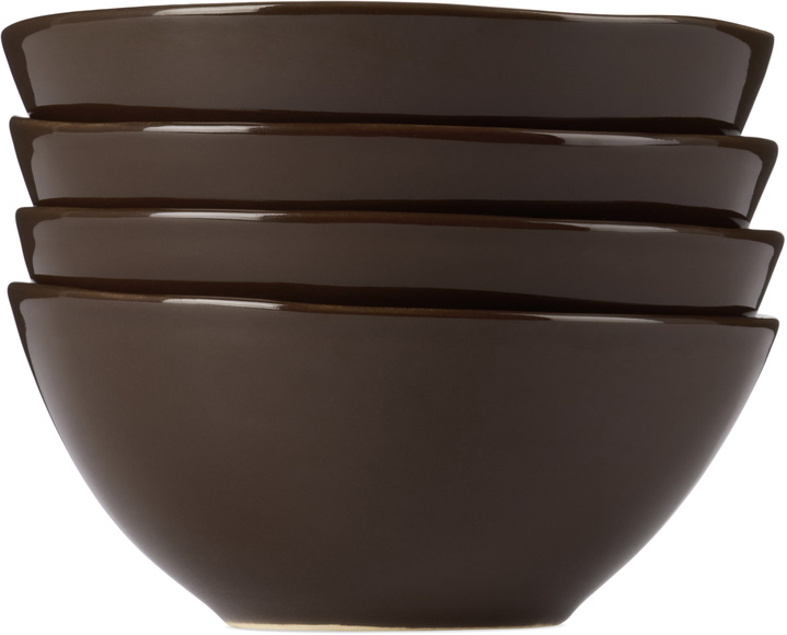 Photo: The Conran Shop Brown Luna Dipping Bowl Set, 4 pcs