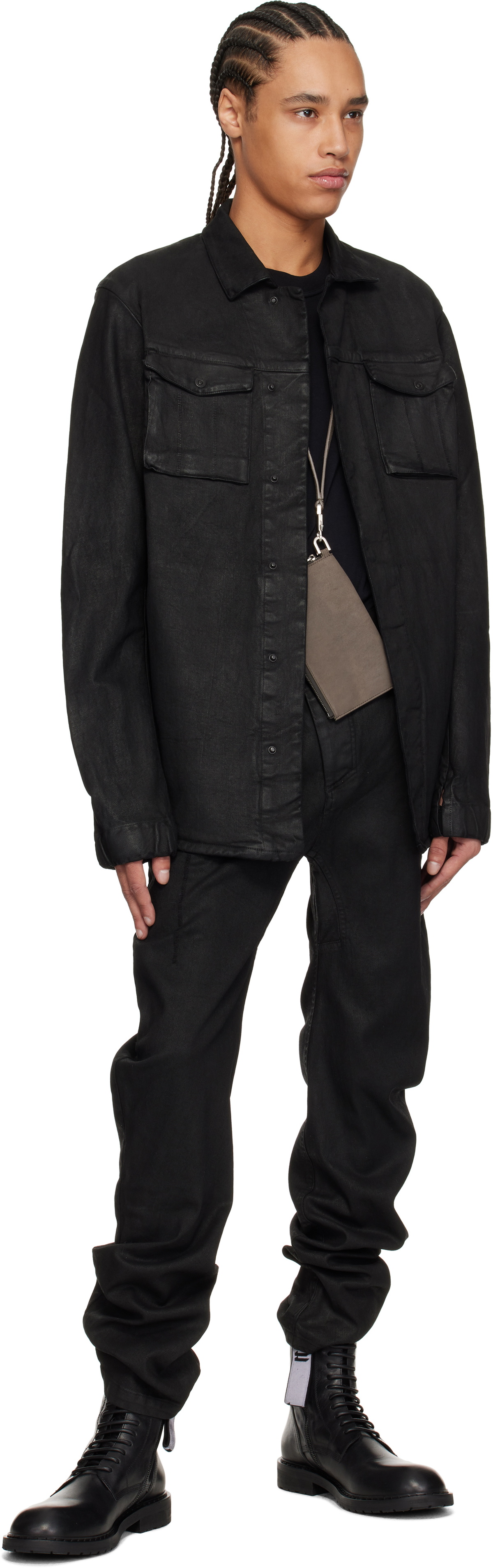 11 by Boris Bidjan Saberi Black SIB Denim Jacket