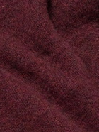 Drake's - HIM Shetland Wool Sweater - Burgundy