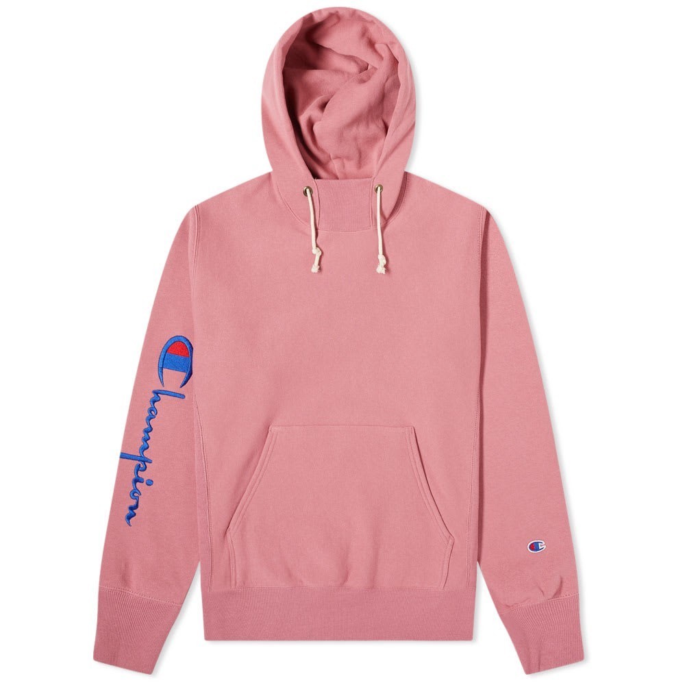 Champion Reverse Weave Arm Script Popover Hoody Champion Reverse Weave