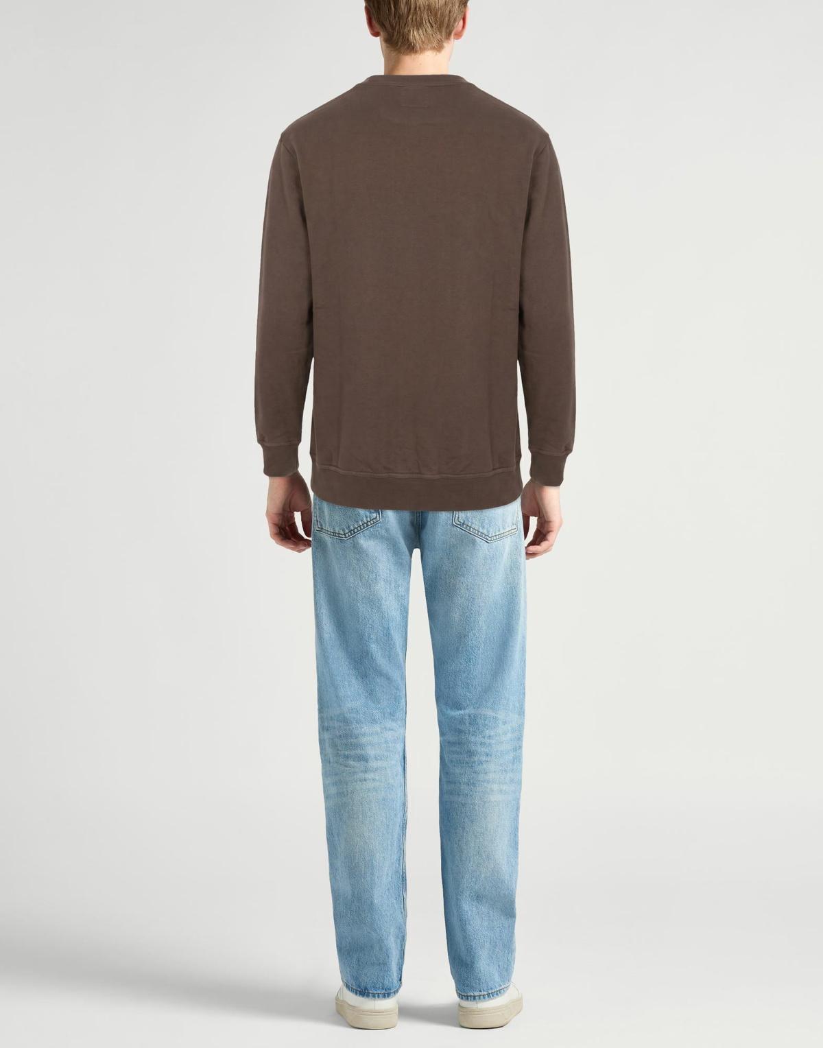 Crossley Mens Sweatshirt in Brown