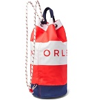 Orlebar Brown - Waterproof Logo-Print Coated-Canvas Beach Bag - Red