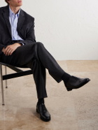 MORJAS - Leather Oxford Shoes - Black