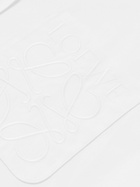 LOEWE - Logo-Embroidered Cotton-Poplin Shirt - White