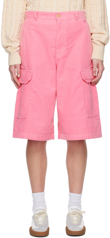 Photo: Acne Studios Pink Pocket Shorts