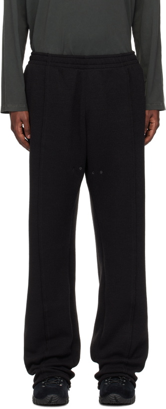 Photo: AFFXWRKS Black Vent Jogger Sweatpants