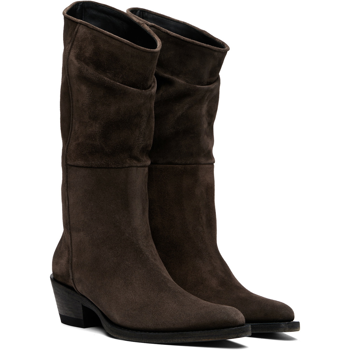 KHAITE Brown Clive Boots