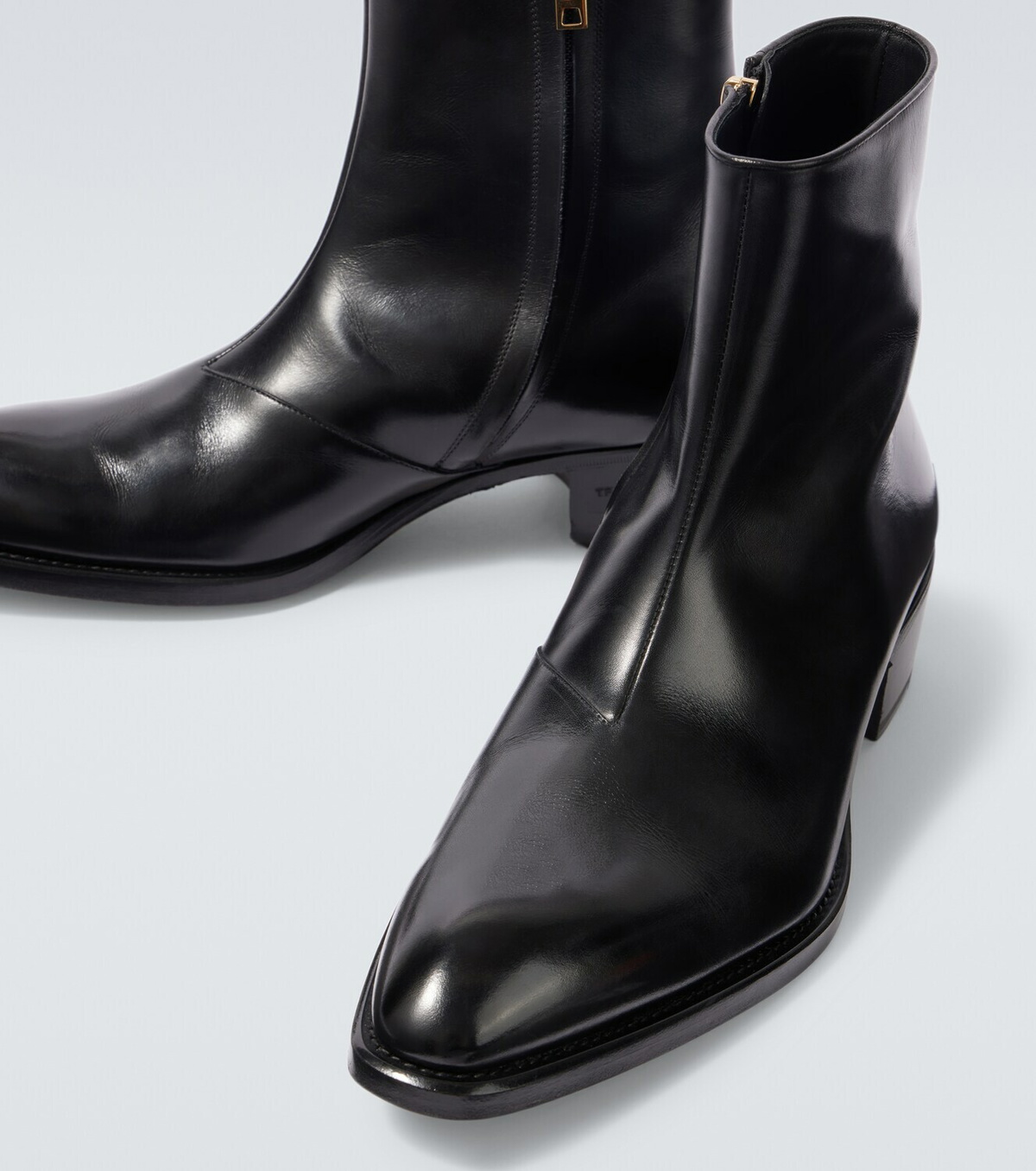 Tom Ford Vincent leather ankle boots
