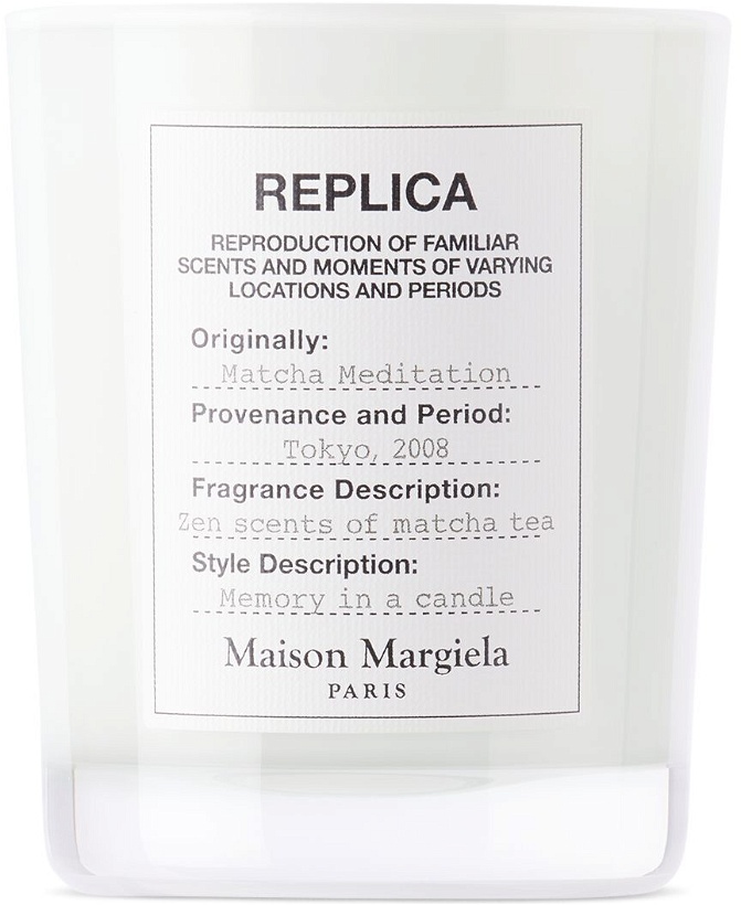 Photo: Maison Margiela Replica Matcha Meditation Candle, 5.82 oz