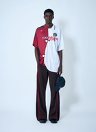 Martine Rose Logo Motif College Football Top