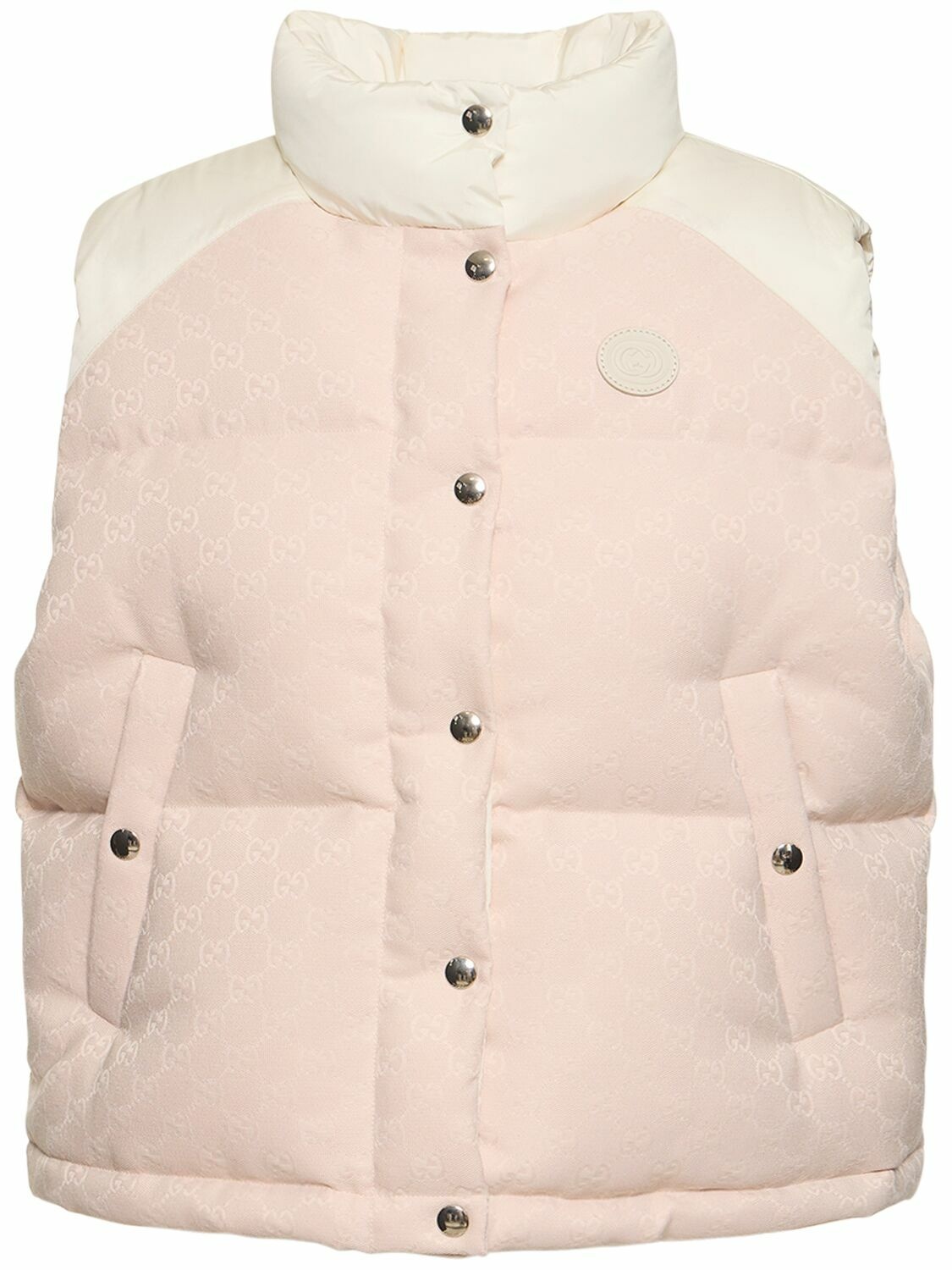 Photo: GUCCI - Gg Cotton Canvas Padded Down Vest