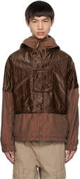 C.P. Company Brown Hooded Jacket