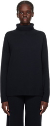 Max Mara Leisure Navy Nuble Turtleneck