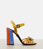 Dolce&Gabbana Keira embellished leather sandals