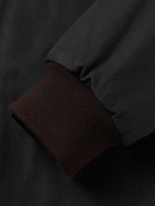 The Row - Mantis Cotton-Gabardine Blouson Jacket - Black