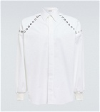 Alexander McQueen - Embellished cotton shirt