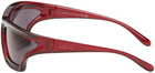 LOEWE Red Arch Mask Sunglasses