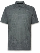 Nike Golf - Tour Dri-FIT ADV Jacquard Golf Polo Shirt - Gray