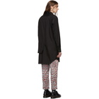 Comme des Garcons Homme Plus Black Broad Double Layer Shirt