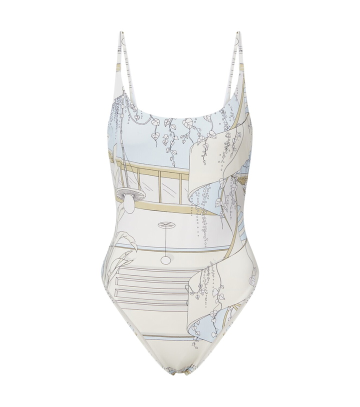 Photo: Tory Burch Printed swimsuit