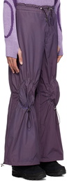 Charlie Constantinou Purple Adjustable Knee Trousers