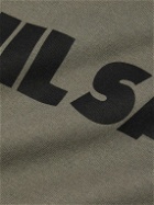 Jil Sander - Logo-Print Cotton-Jersey T-Shirt - Green