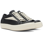 Rick Owens Black Tower Vintage Sneaks Sneakers