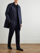 Kiton - Wool Polo Shirt - Blue