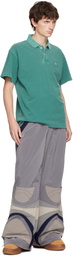 ERL Green Faded Polo
