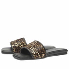 Anine Bing Women's Ria Slides in Leopard