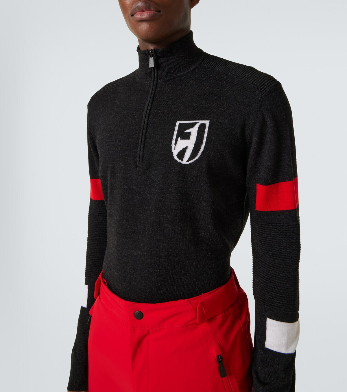 Toni Sailer Hupert wool half-zip sweater