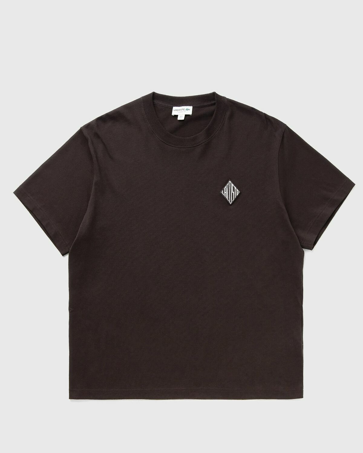Lacoste TEE SHIRT Brown Mens Shortsleefe