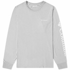 Columbia Men's Long Sleeve CSC Basic Logo T-Shirt in Columbia Grey Heather