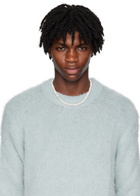 Pearl Octopuss.y SSENSE Exclusive White Pearl Necklace