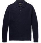 Howlin' - Ghost Pressure Brushed-Wool Polo Shirt - Blue