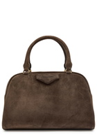 Givenchy Antigona East-west Medium Suede top Handle bag - Brown - One Size