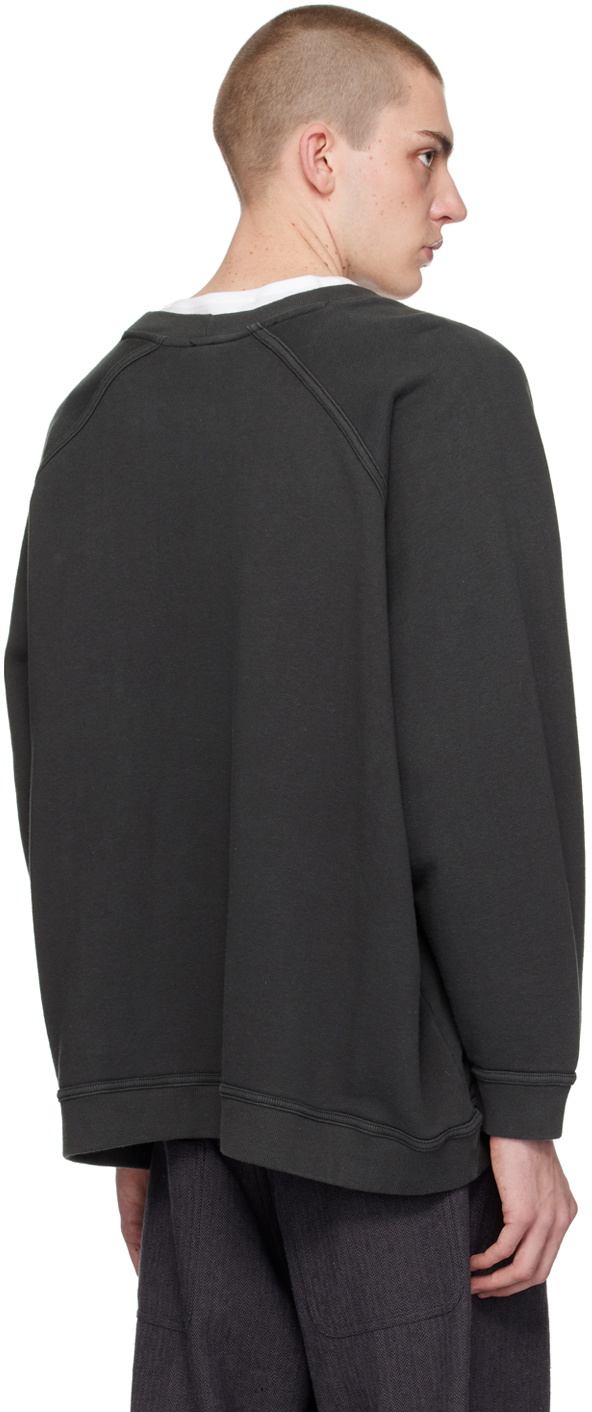 Jan-Jan Van Essche Gray O-Project Sweatshirt