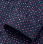 Derek Rose - Nelson 72 Printed Cotton-Poplin Pyjama Set - Blue