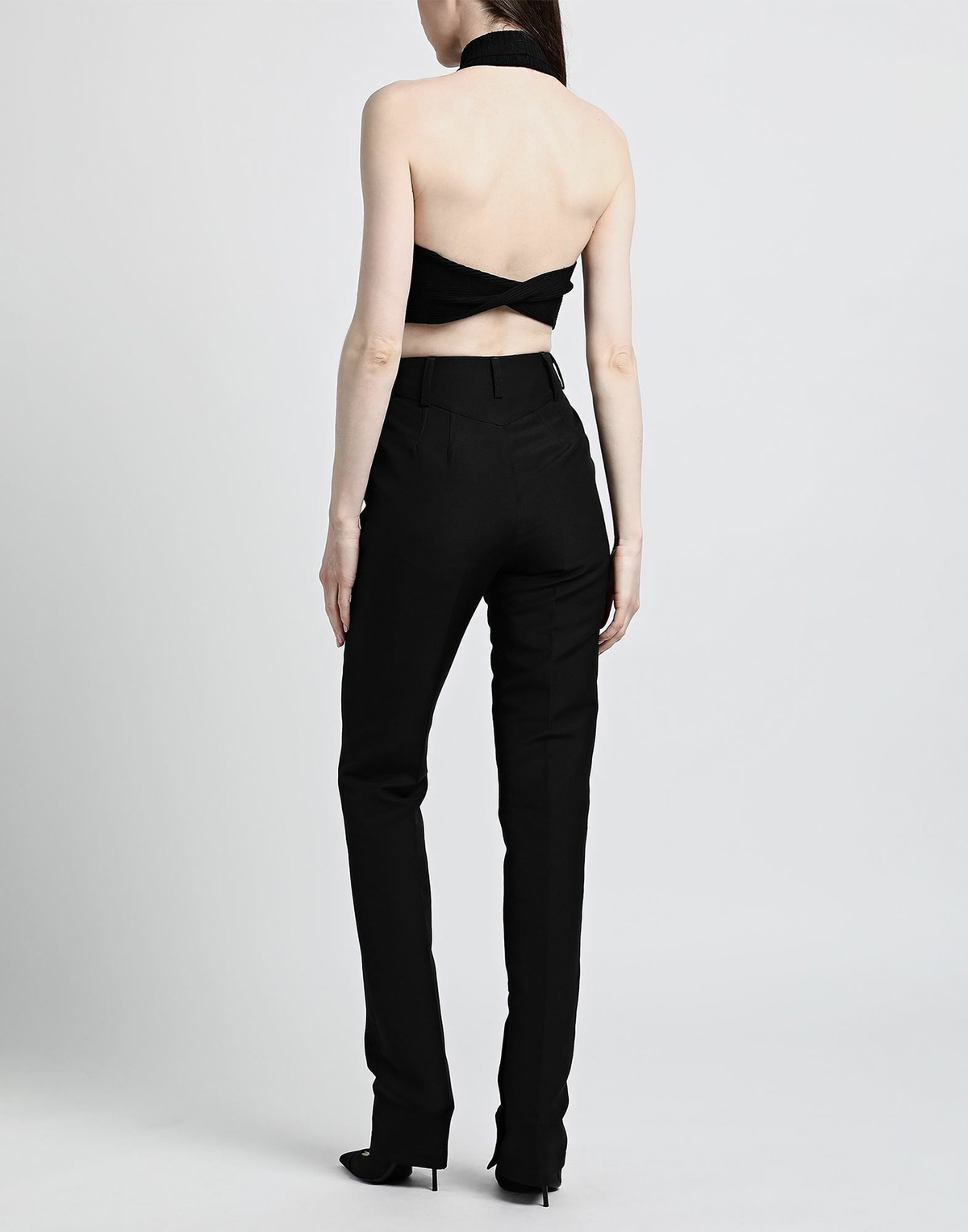 Capasa Milano Womens Pants in Black